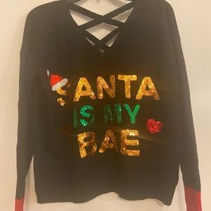 Santa Baby Juniors Sweater from Macys